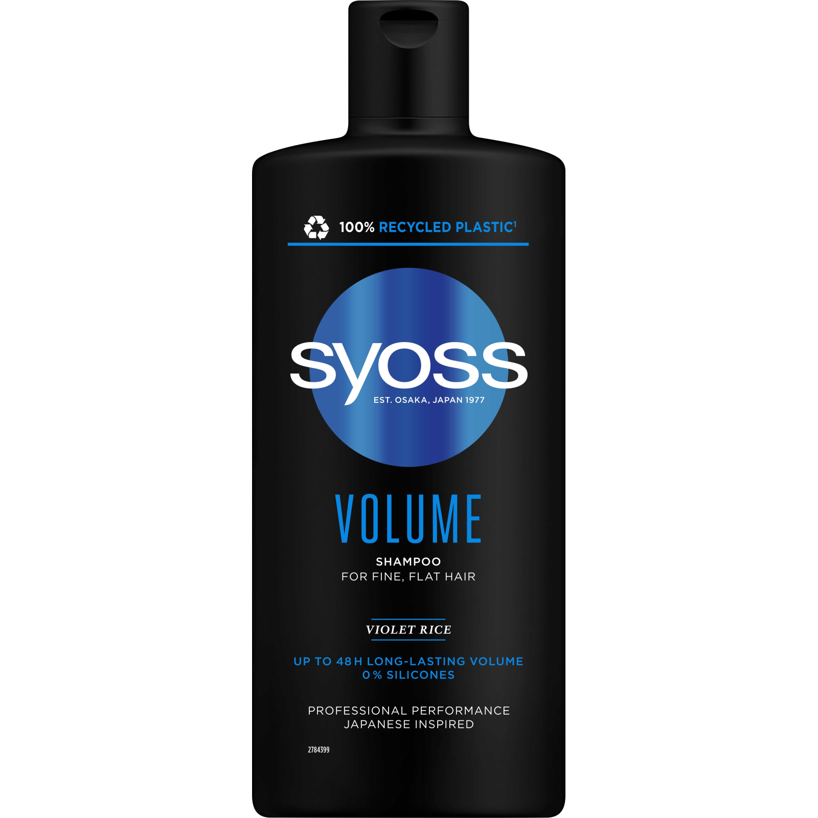Шампунь Syoss Volume с Фиолетовым Рисом для тонких волос без объема 440 мл (4015100338942/9000101277296)