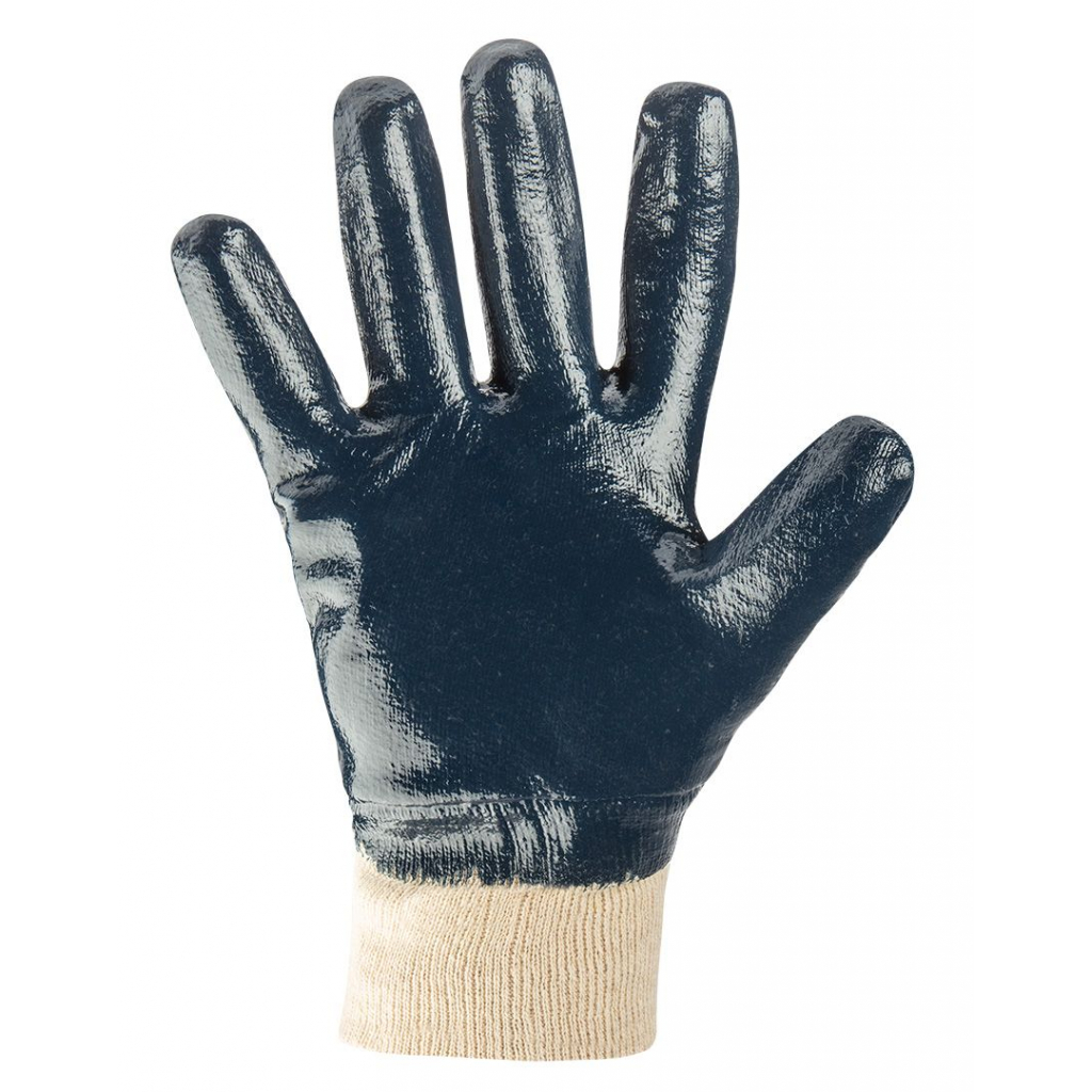 Захисні рукавиці Neo Tools робочі, бавовна з повним нітриловим покриттям, р. 8 (97-630-8) зображення 3