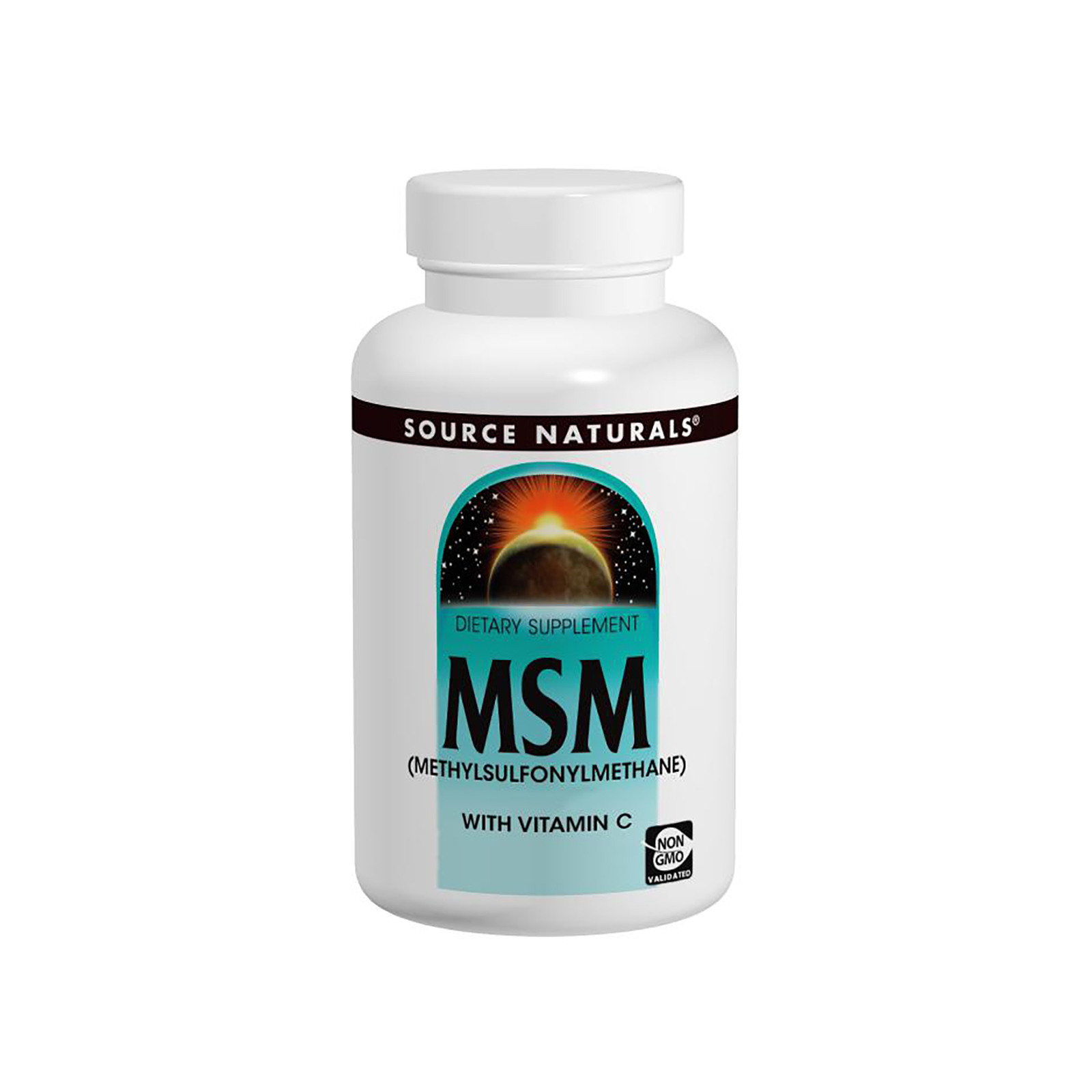 Витаминно-минеральный комплекс Source Naturals МСМ 1000мг с Витамином С, 60 таблеток (SN1288)
