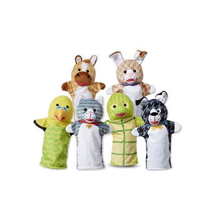 Набір для творчості Melissa&Doug Ляльковий театр Домашні тварини (MD9119)