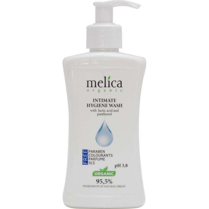 Гель для интимной гигиены Melica Organic с молочной кислотой и пантенолом 300 мл (4770416342112)