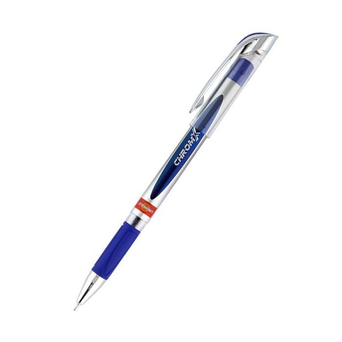 Ручка шариковая Unimax ChromX, синяя (UX-119-02)