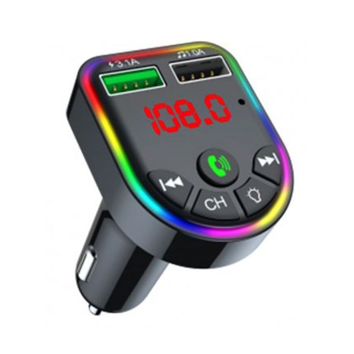 FM модулятор Havit HV-FM810BT Black