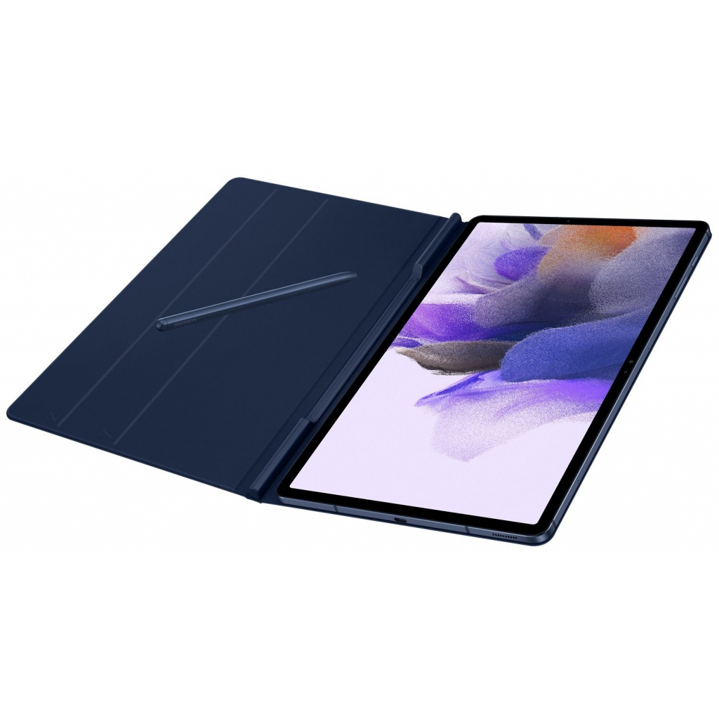 Чехол для планшета Samsung Book Cover Galaxy Tab S7 FE / S7+ (T735/975) Navy (EF-BT730PNEGRU) изображение 5