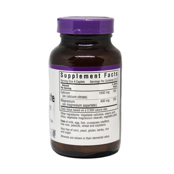 Мінерали Bluebonnet Nutrition Цитрат Кальцію + Магній, 90 капсул (BLB0716) зображення 2