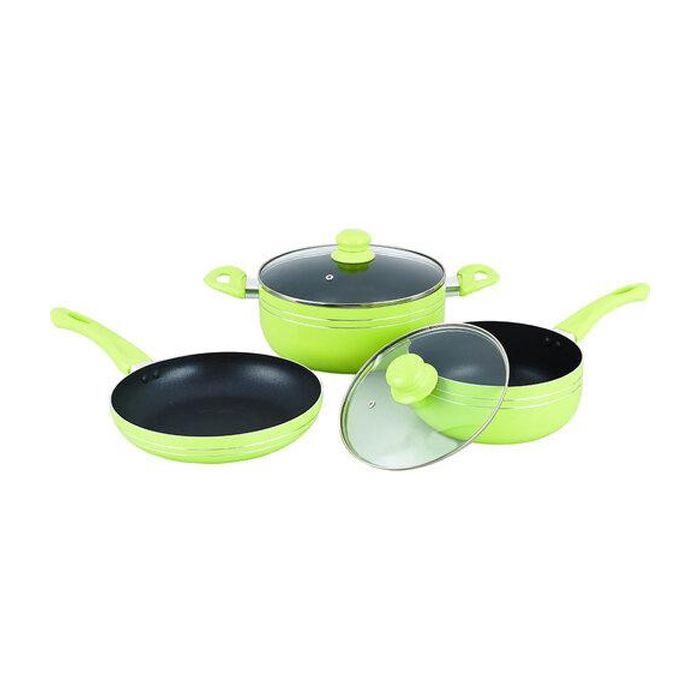 Набор посуды Gusto Green 5 пр. 20/24/24 см GT-2405/1 (100071)