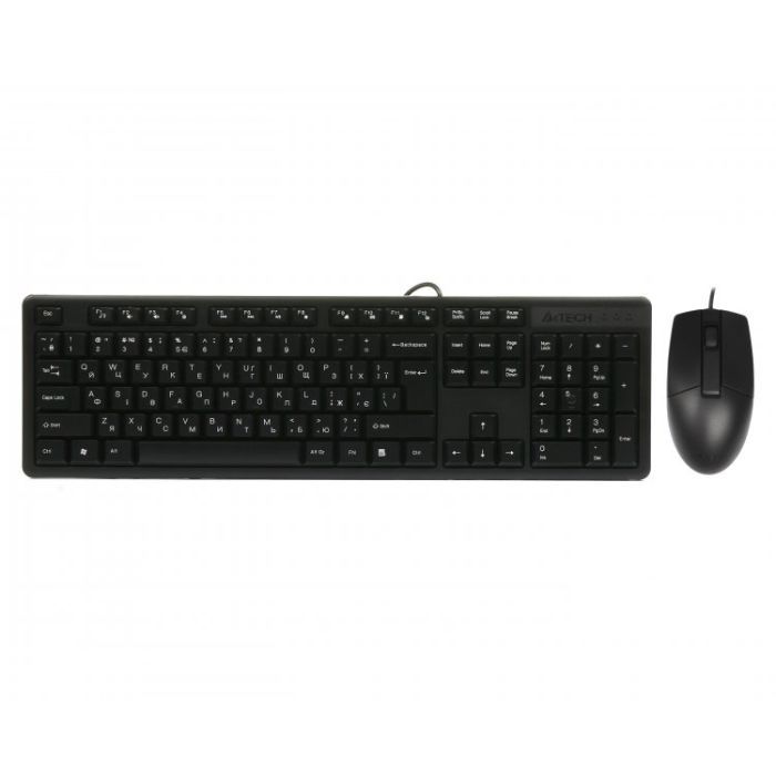 Комплект A4Tech KK-3330S USB Black
