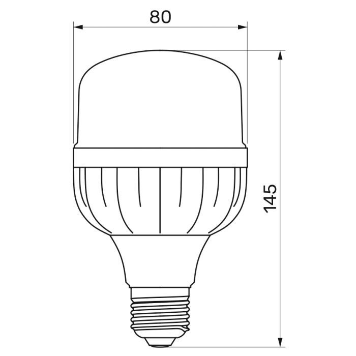 Лампочка TITANUM A80 20W E27 6500К (TL-HA80-20276) зображення 3