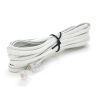 Патч-корд телефонный 5м RJ11 (6P4C) Voltronic (PC-5,0W)