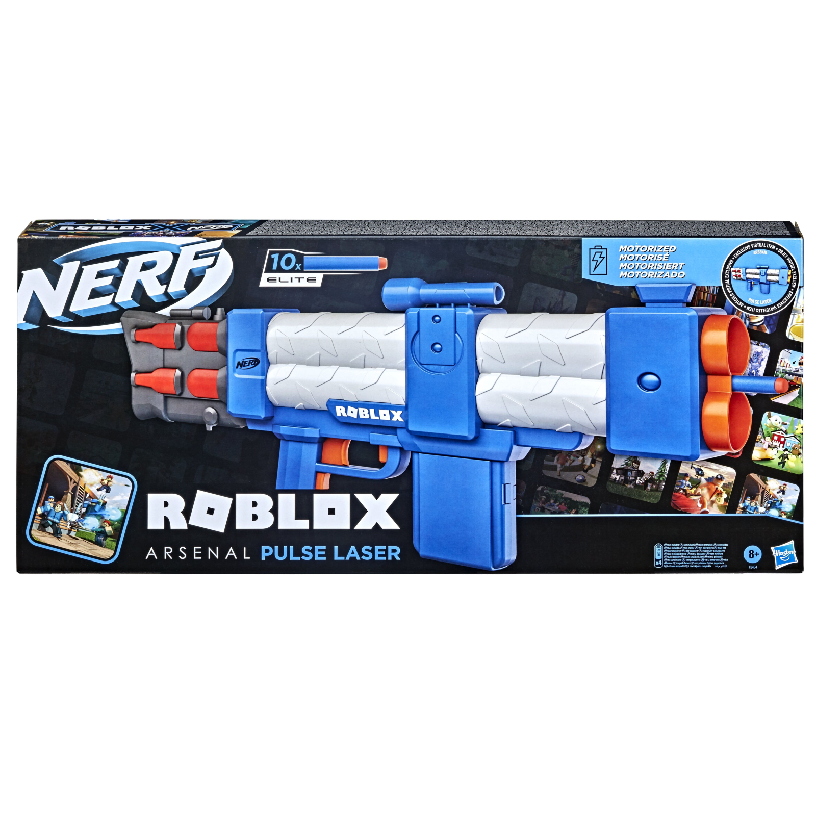 Игрушечное оружие Hasbro Nerf Roblox Arsenal Pulse Laser (F2484) изображение 3
