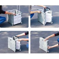 Сумка-тележка Xiaomi MAIWEI Trolley Case Grey 55L (Ф24877) изображение 6