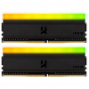 Модуль памяти для компьютера DDR4 16GGB (2x8GB) 3600 MHz IRDM RGB Black Goodram (IRG-36D4L18S/16GDC)