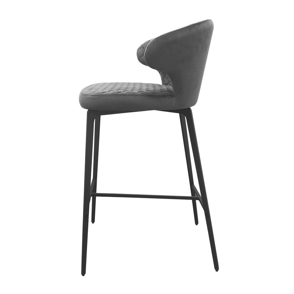 Барный стул Concepto Keen стил грей (BS753A-V17-STEEL GREY) изображение 2