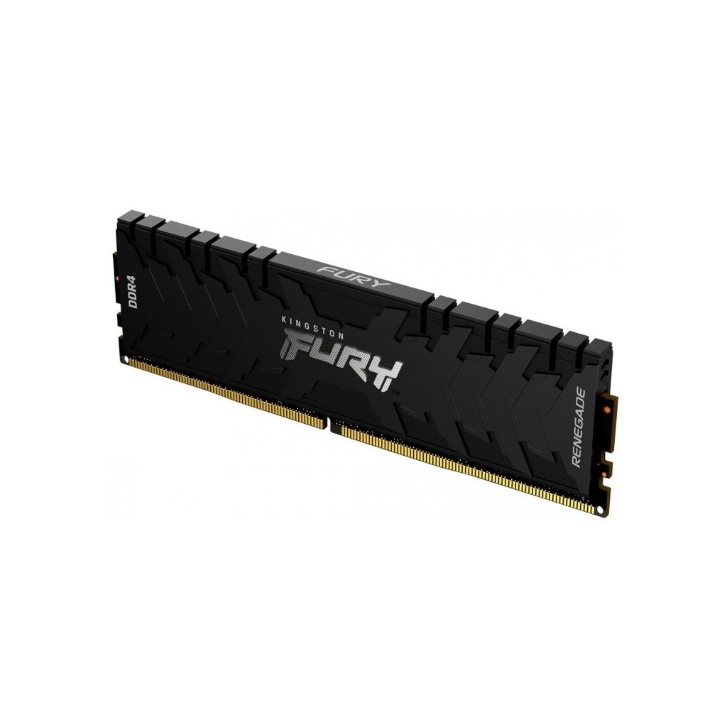 Модуль пам'яті для комп'ютера DDR4 32GB 3200 MHz Renegade Black Kingston Fury (ex.HyperX) (KF432C16RB/32) зображення 2