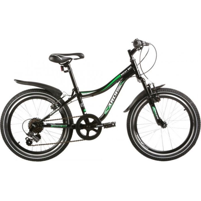 Велосипед Ardis Rocky Boy 20" рама-10" St Black/Green (0492-1)