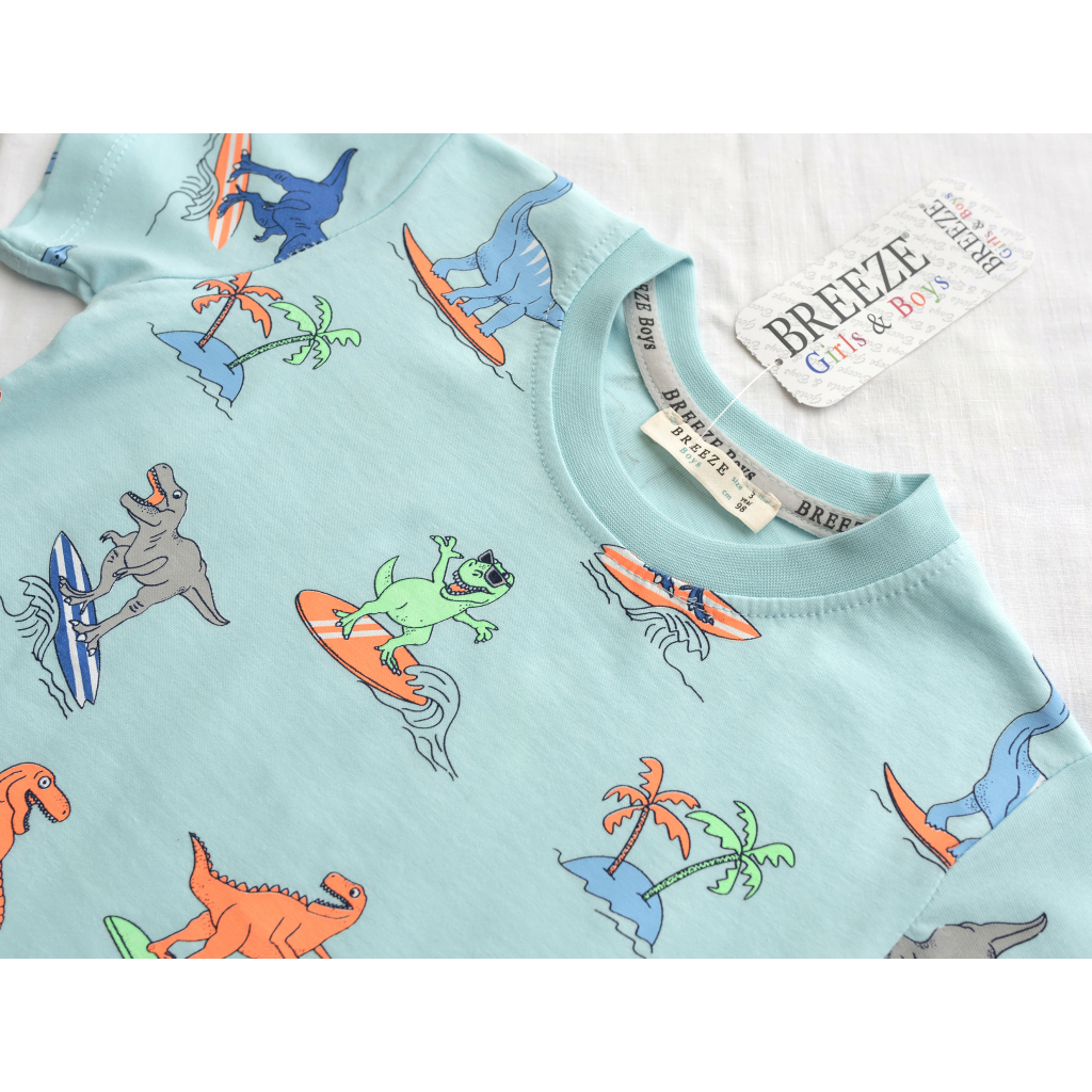 Набор детской одежды Breeze с динозаврами (16404-116B-blue) изображение 7