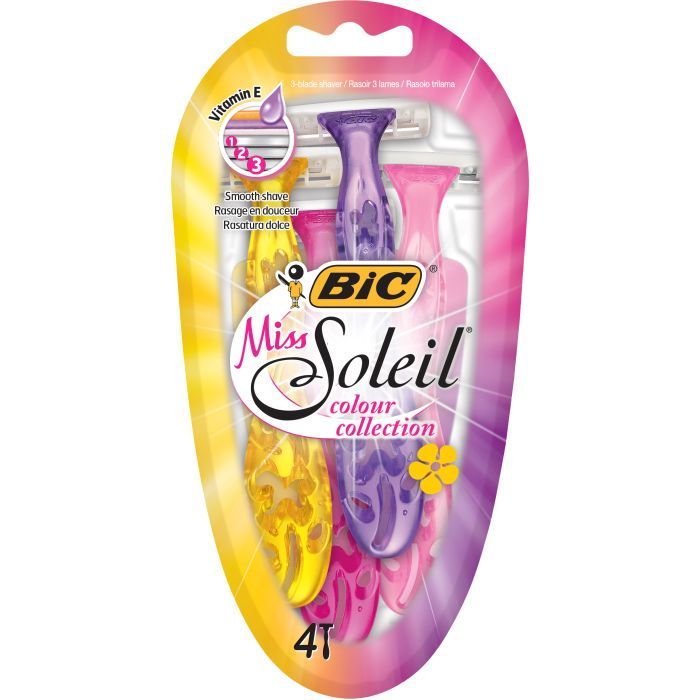 Бритва Bic Miss Soleil Colour Collection 10 шт. (3086123399464)