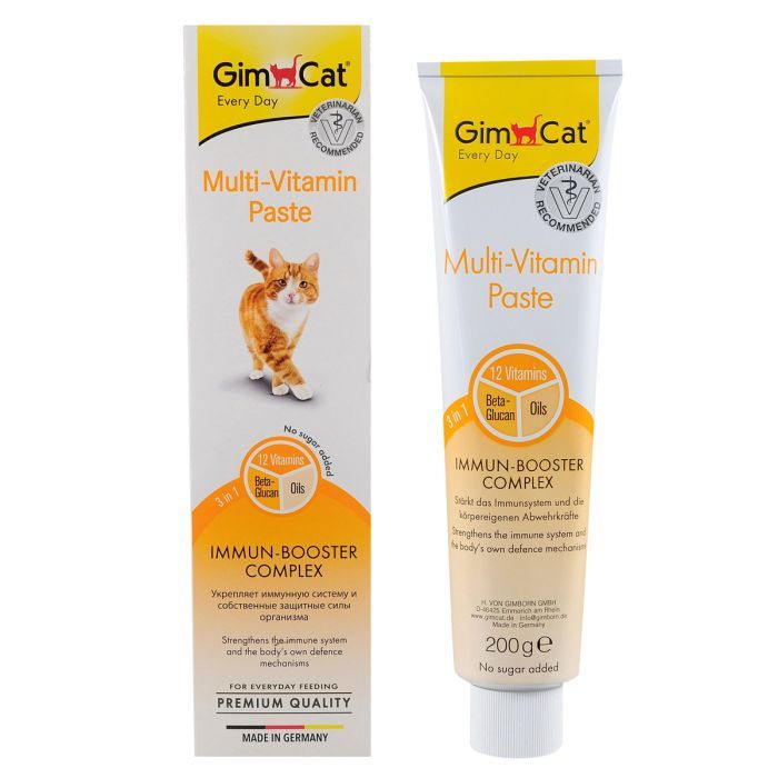 Паста для животных GimCat Мультивітамін для котів 200 г (4002064401881)