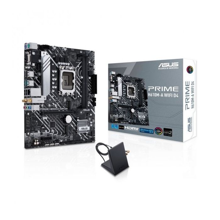 Материнська плата ASUS PRIME H610M-A WIFI D4