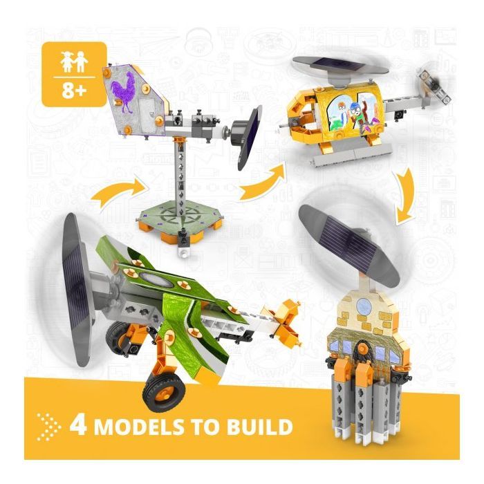 Конструктор Engino Stem Як працює сонячна енергія (STL20-EN) зображення 2