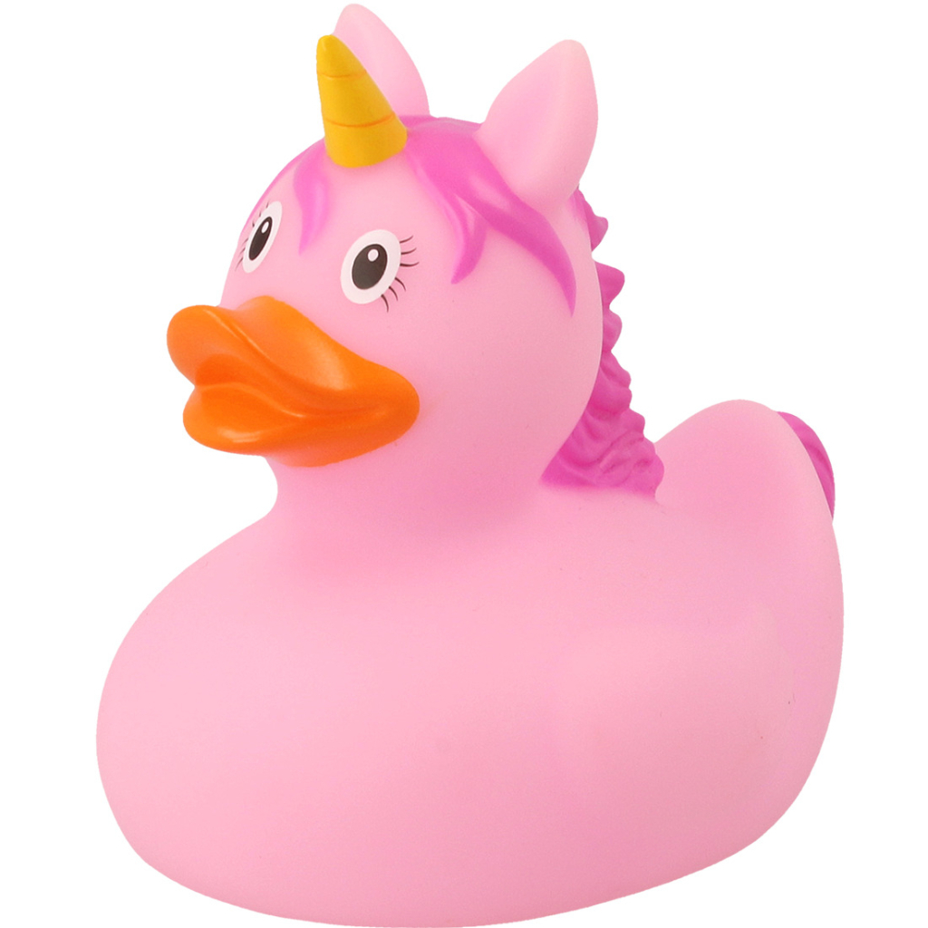 Іграшка для ванної Funny Ducks Качка Єдиноріг рожевий (L2042)