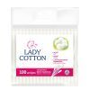 Ватные палочки Lady Cotton в полиэтиленовом пакете 100 шт. (4820048487351)