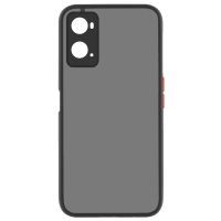 Чехол для мобильного телефона MakeFuture Oppo A76 Frame (Matte PC+TPU) Black (MCMF-OPA76BK)