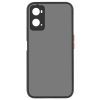 Чехол для мобильного телефона MakeFuture Oppo A76 Frame (Matte PC+TPU) Black (MCMF-OPA76BK)