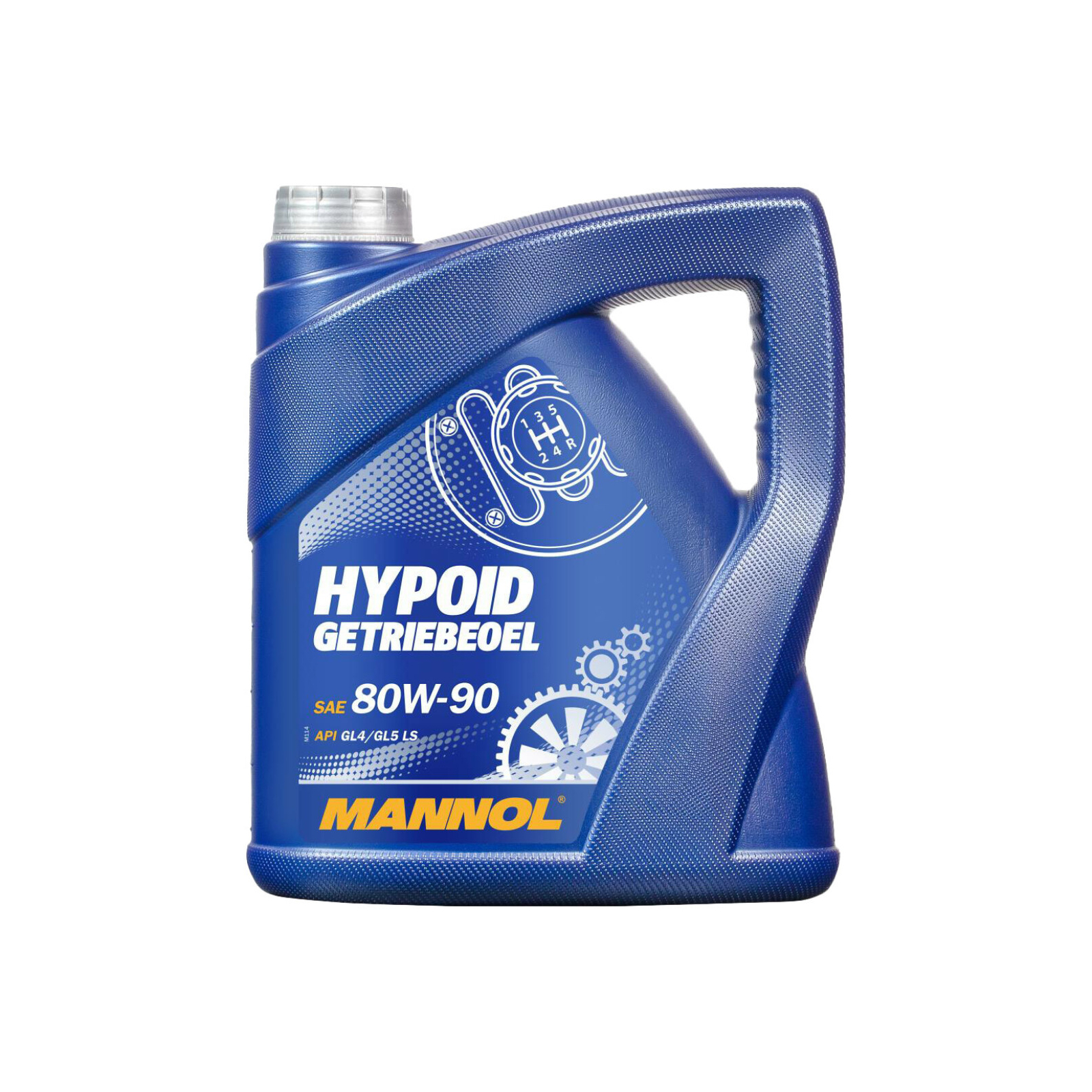Трансмиссионное масло Mannol HYPOID GETRIEBEOEL 4л 80W-90 (MN8106-4)