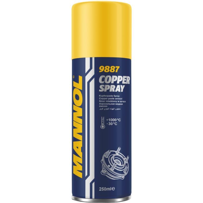Мастило автомобільне Mannol Copper spray 250 мл (9887)