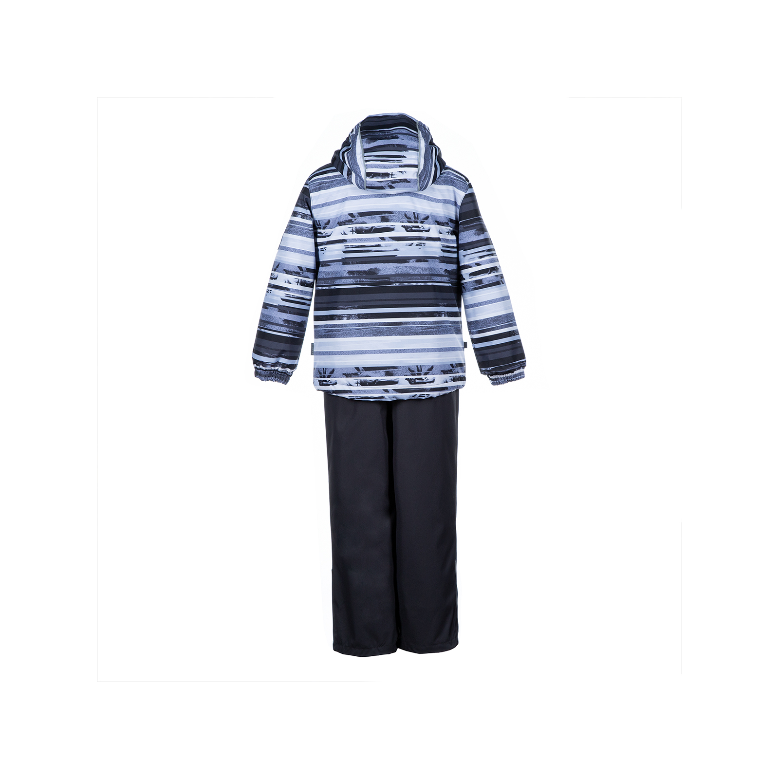 Комплект верхнього одягу Huppa YOKO 1 41190114 сірий з принтом/темно-сірий 140 (4741468761428) зображення 3