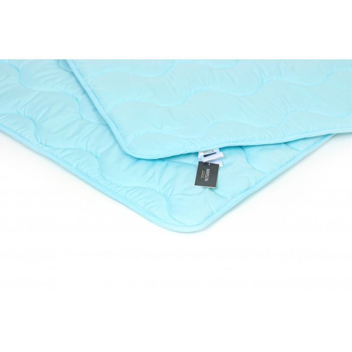 Ковдра MirSon Набір EcoSilk Всесезонний №1662 Eco Light Blue Ковдра + поду (2200002655156) зображення 6