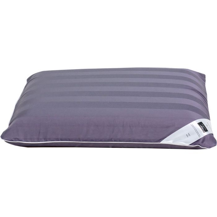 Подушка MirSon ортопедическая №6068 Noble stripe Graphite WoMen 59х43х10 (2200003262223)