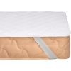 Наматрацник MirSon №5009 Exclusive Line Antiallergic Aloe Vera звичайний з резинкою по кутах 160x200 см (2200005334799)