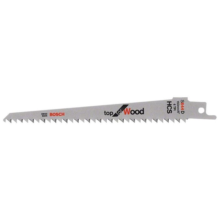 Полотно Bosch пильное сабельное S 644 D Top for Wood, 5шт (2.608.650.673)