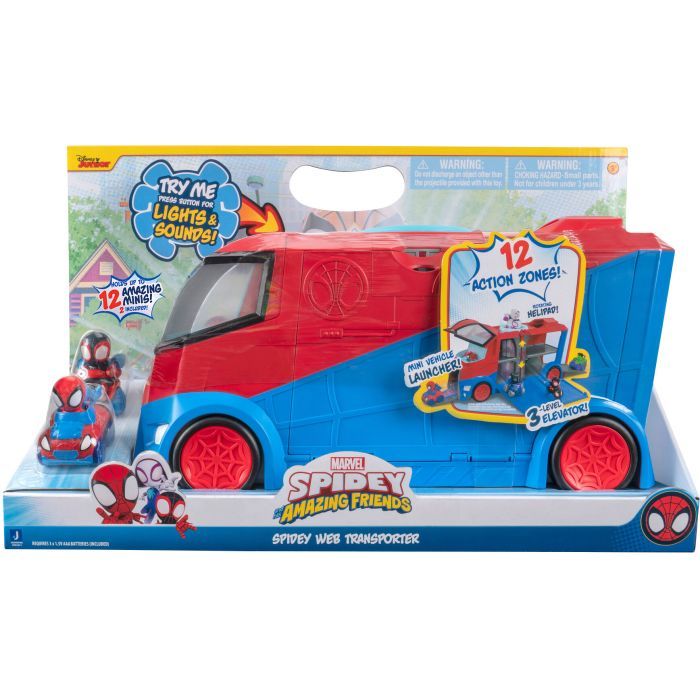 Игровой набор Spidey транспортер Feature Vehicle Spidey Transporter (SNF0051) изображение 11