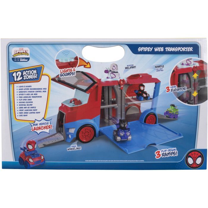 Игровой набор Spidey транспортер Feature Vehicle Spidey Transporter (SNF0051) изображение 6