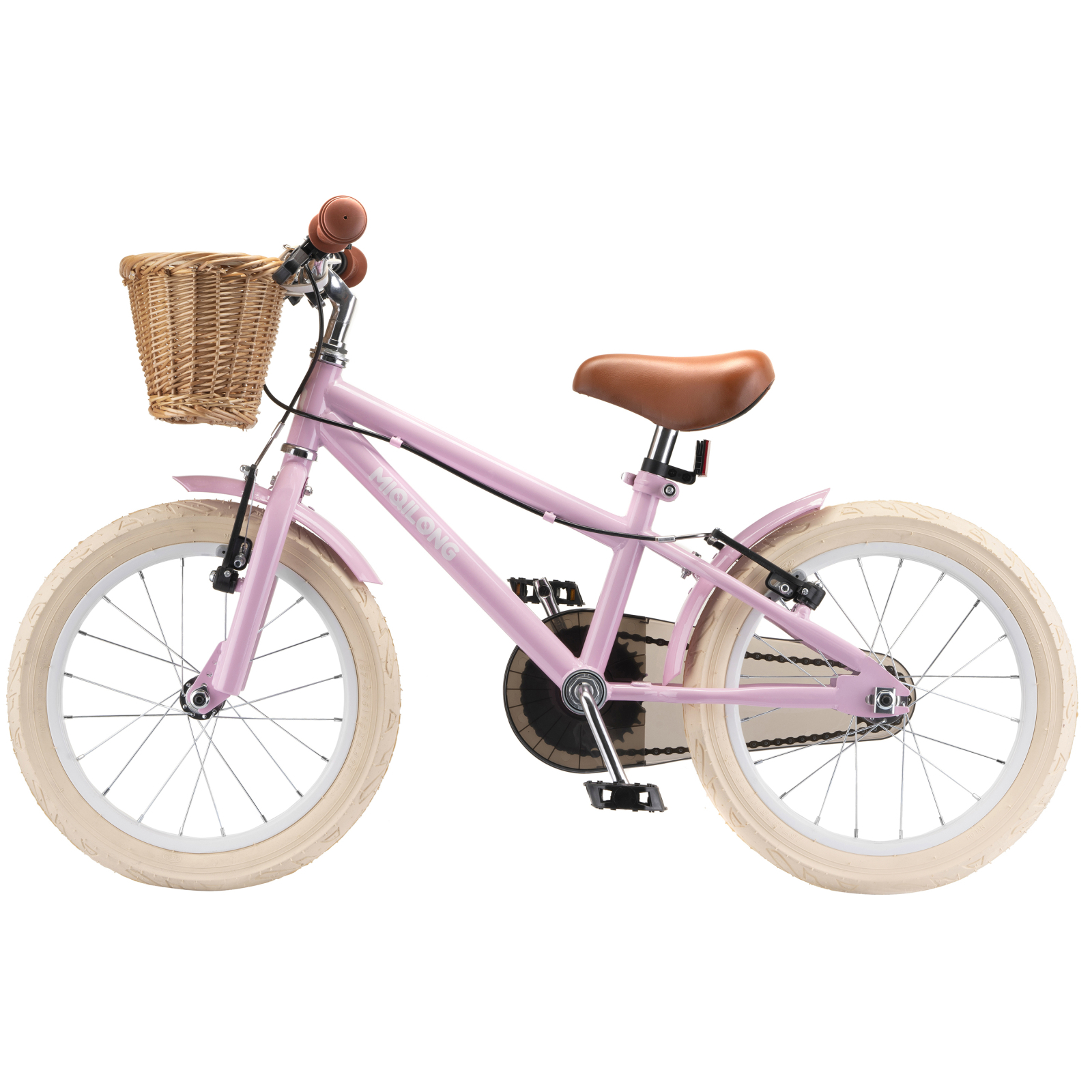 Дитячий велосипед Miqilong RM Бежевий 16" (ATW-RM16-BEIGE) зображення 3