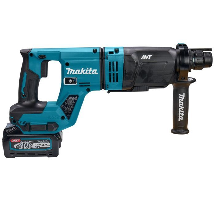 Перфоратор Makita HR007GM201 XGT, 40 V Max, 28мм, (HR007GM201) изображение 2