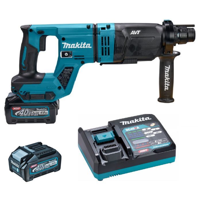 Перфоратор Makita HR007GM201 XGT, 40 V Max, 28мм, (HR007GM201) изображение 3