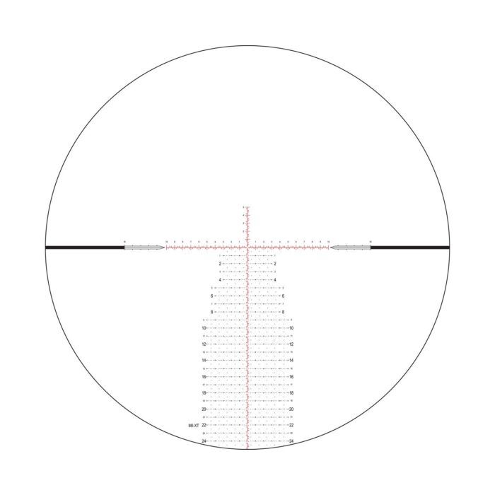 Оптичний приціл Nightforce NX8 4-32x50 F1 ZeroS. Сітка Mil-XT з підсвічуванням (C634) зображення 6