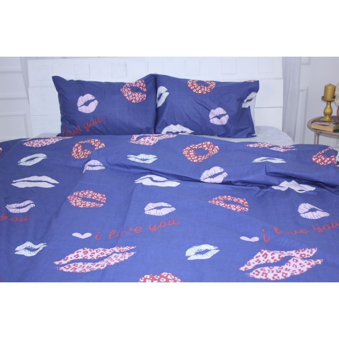 Постельное белье MirSon Бязь Premium 17-0402 Kiss Односпальный (2200002870979) изображение 2