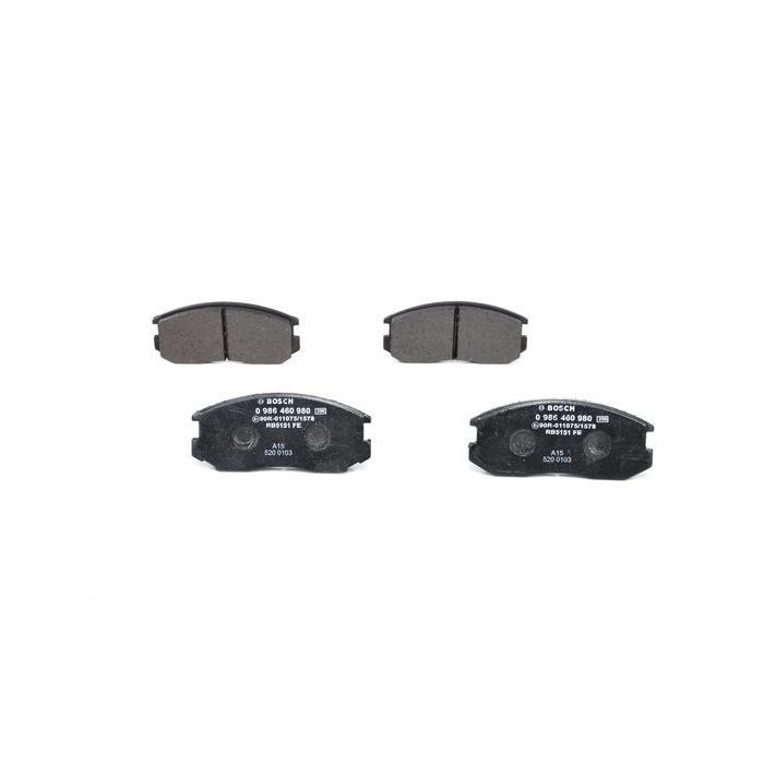Тормозные колодки Bosch 0 986 460 980