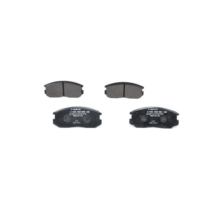 Тормозные колодки Bosch 0 986 460 980 изображение 7