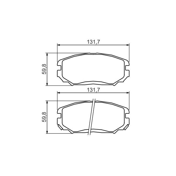 Гальмівні колодки Bosch 0 986 494 374 зображення 7
