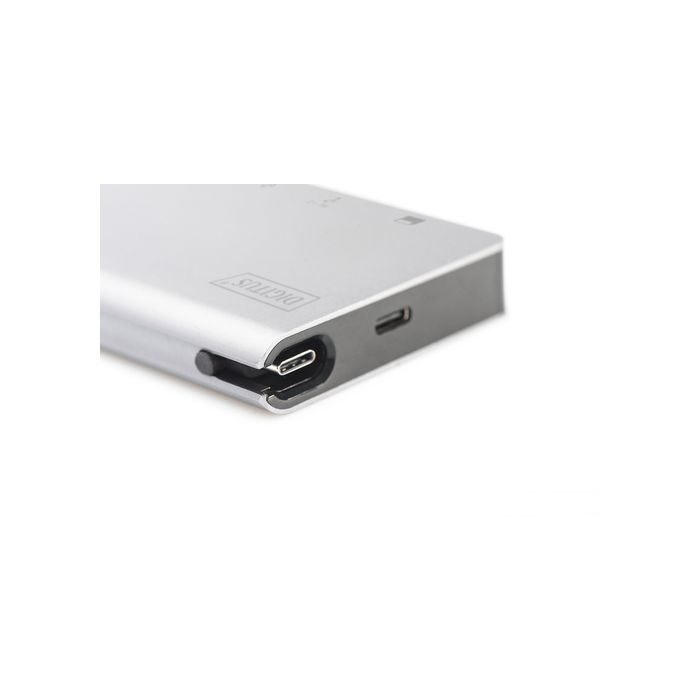 Концентратор Digitus Travel USB-C, 8 Port (DA-70866) зображення 10