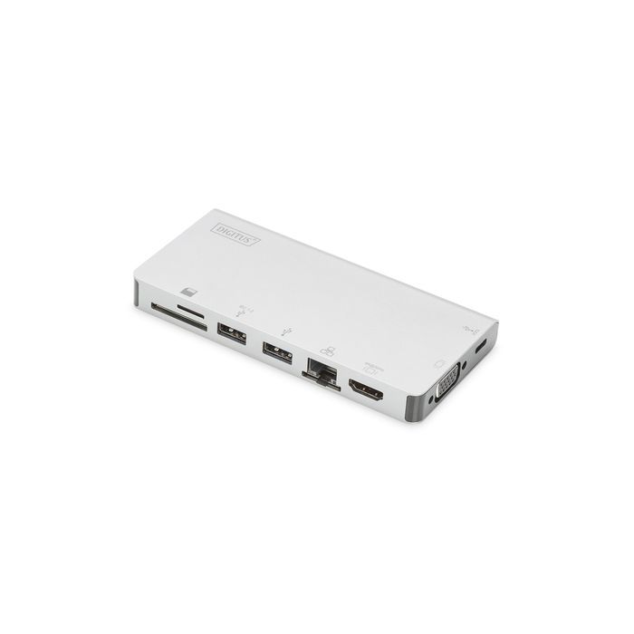 Концентратор Digitus Travel USB-C, 8 Port (DA-70866) зображення 4