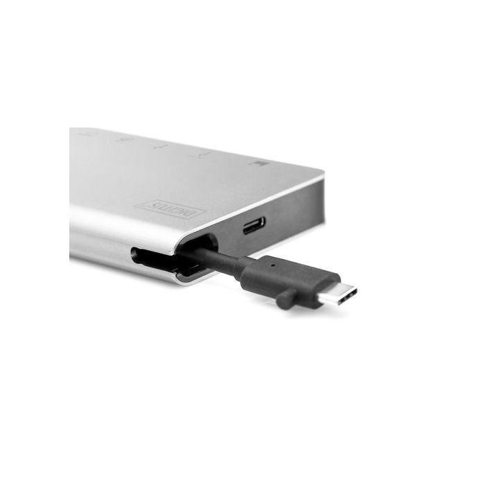 Концентратор Digitus Travel USB-C, 8 Port (DA-70866) зображення 9
