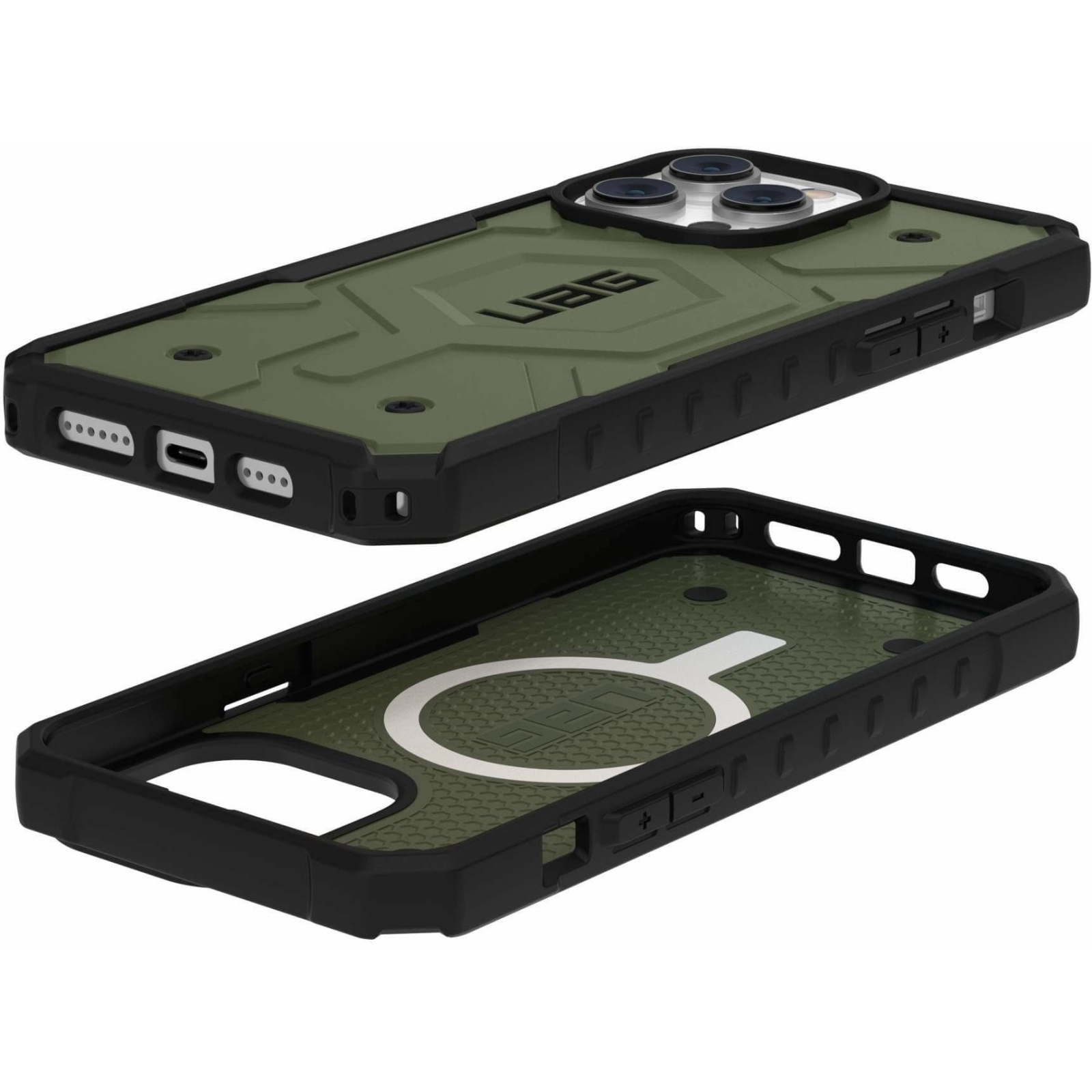 Чохол до мобільного телефона UAG Apple iPhone 14 Pro Max Pathfinder Magsafe, Black (114055114040) зображення 7