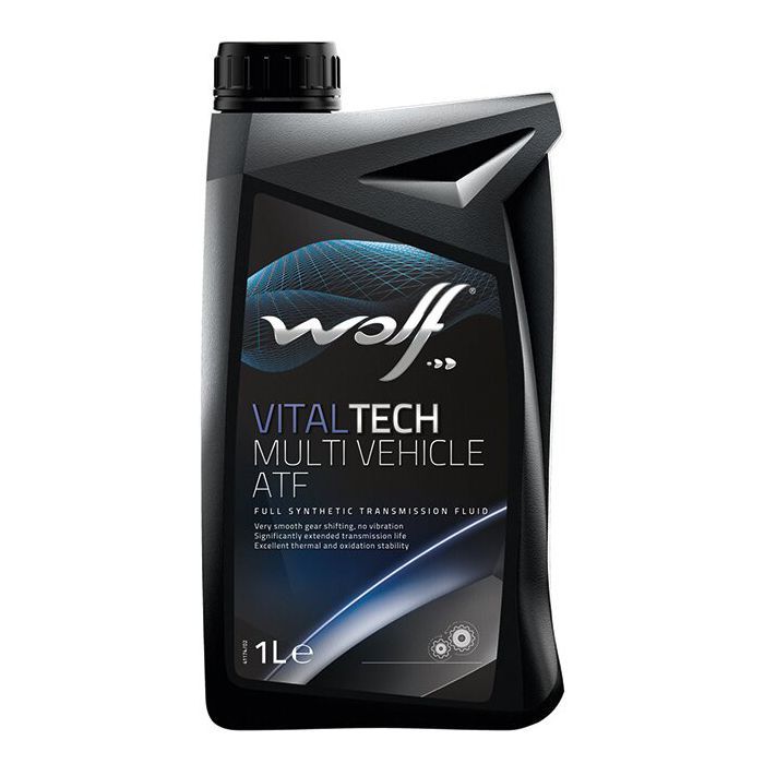 Трансмиссионное масло Wolf VITALTECH MULTI VEHICLE ATF 1л (8305603)